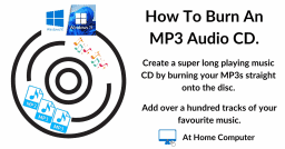 How to burn and MP3 CD.