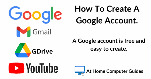 How to create a Google account.