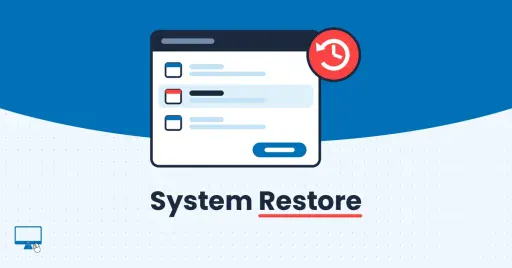 How to use System Restore in Windows 11 and 10.