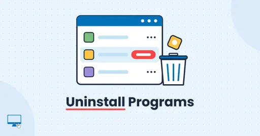 Uninstall programs in Windows 11 and 10.