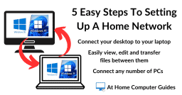 5 Easy Steps To Setting Up A Home Network. Connect several PCs over a home network