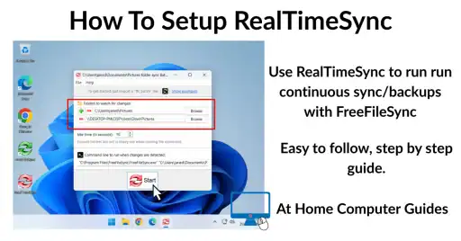 How To Setup RealTimeSync.