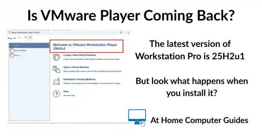 Is VMware Player coming back?